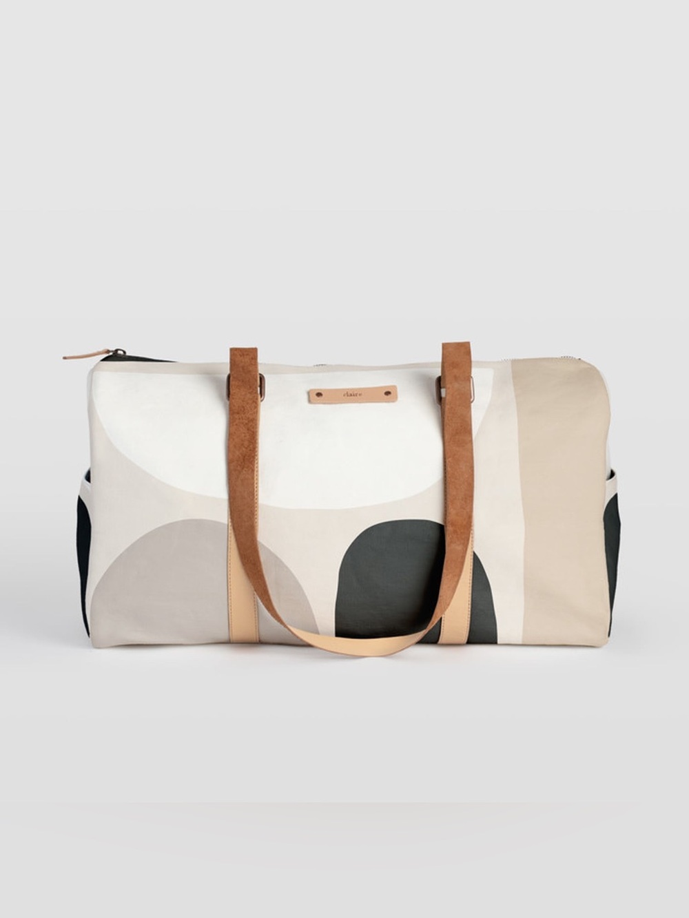 NWOT DREAMLAND Filmore Duffle Bag x Minted Tote w/ Leather Straps